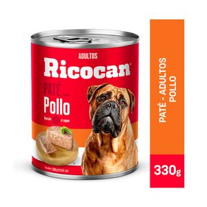 Ricocan Adulto Pate Pollo Lata 330 Gr