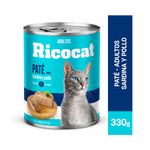 Ricocat-Adulto-Pate-Sardina-y-Pollo-Lata-330-Gr