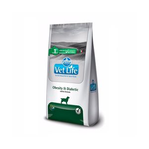 Vet Life Canine Obesity & Diabetic - Obesidad y Diabetes 2 Kg