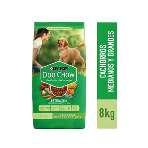 Dog Chow Cachorro Raza Mediana y Grande 8 Kg