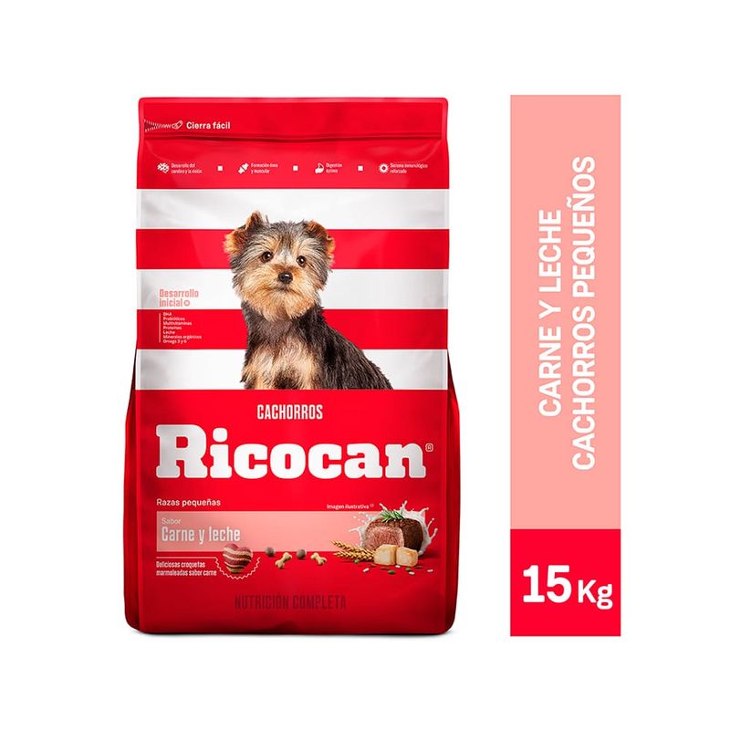 Ricocan-Carne-y-Leche-Cachorro-Raza-Pequeña-15-Kg