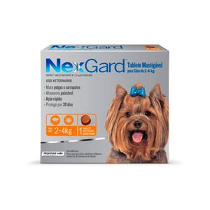 Nexgard 11.3 mg Perros (2 Kg a 4 Kg) x 1 Tableta Suelta