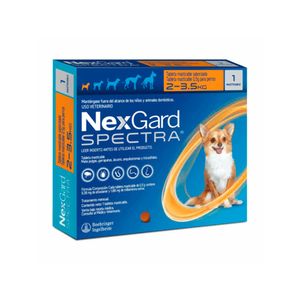 Nexgard Spectra XS (2-3.5 Kg) x 1 Tableta Suelta