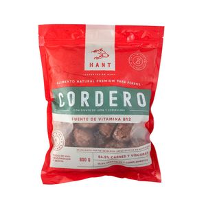 Hant Alimento Barf Super Premium - Cordero 800 gr