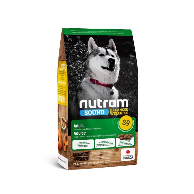 Nutram-S9-Sound-Lamb-Adult-Dog-2-Kg---Adulto---Cordero