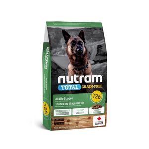 Nutram T26 Total Grain-Free Allergy Lamb 2 Kg - Libre de Grano - Alergia - Cordero - Vencimiento 05.06.2024