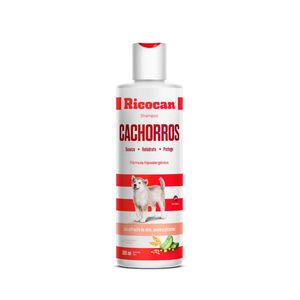 Ricocan Shampoo Cachorro Hipoalergénico Frasco 380 Ml
