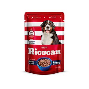 Ricocan Adulto Cordero Trocitos Pouch 100 Gr