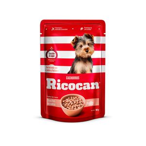 Ricocan Cachorro Pollo Trocitos Pouch 100 Gr