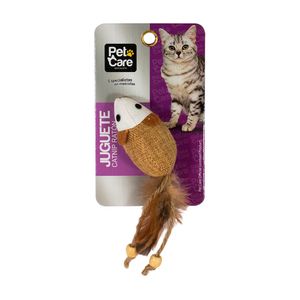 Pet Care Juguete Ratón con Catnip