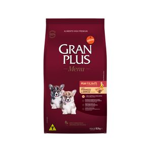 Gran Plus Cachorro Mini Pollo & Arroz 10 Kg