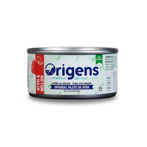 Origens para Gato Filete de Atun con Melón 85 Gr