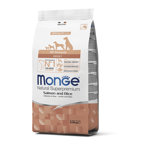 Monge Adulto Salmon y Arroz 2.5 kg