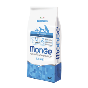 Monge Adulto Light Salmón y Arroz 12 kg