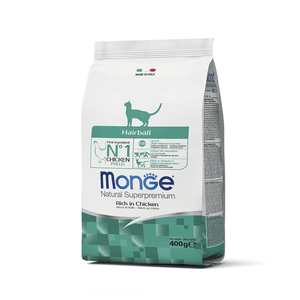 Monge Feline Hairball Control - Felino Control de Bolas de Pelo 400 g