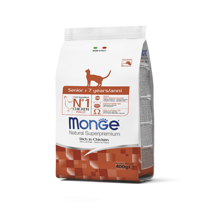 Monge Senior > 7 - Gato Mayor a 7 años 400 g