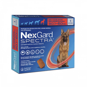 Nexgard Spectra XL (30-60 Kg) x 3 Tabletas