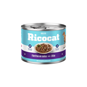 Ricocat Adulto Atún Filetitos en Salsa 5.64 Oz