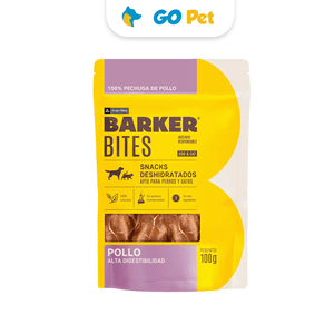 Barker Bites Snacks Deshidratados de Pollo 100 gr