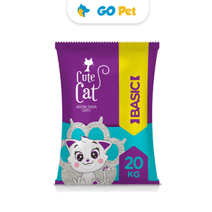 Cute Cat Basic Arena para Gato 20 Kg