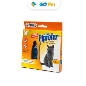 Fiproler Pipeta Antipulgas Para Gato 0.5 ml