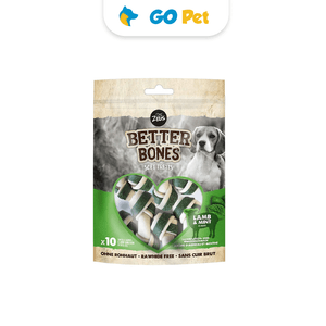 Zeus Better Bones Snacks para Perro - Cordero y Menta 7.5 cm - Vencimiento 31.12.2024