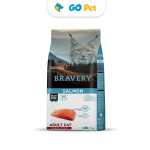 Bravery Salmon Adult Cat Sterilized - Gato Adulto Esterilizado Salmón 7 kg