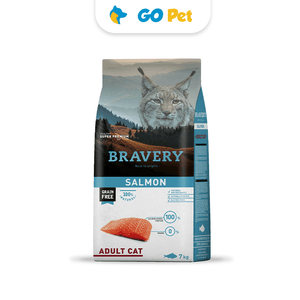 Bravery Salmon Adult Cat - Gato Adulto Salmón 7 kg