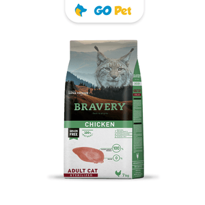Bravery Chicken Adult Cat Sterilized - Gato Adulto Esterilizado Pollo 7 kg
