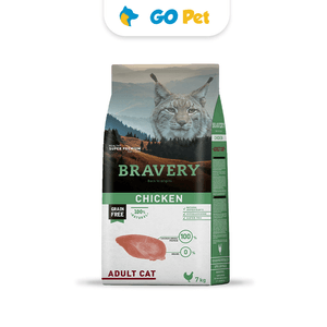 Bravery Chicken Adult Cat - Gato Adulto Pollo 7 kg