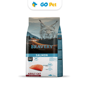 Bravery Salmon Adult Cat Sterilized - Gato Adulto Esterilizado Salmón 2 kg