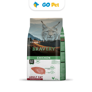 Bravery Chicken Adult Cat Sterilized - Gato Adulto Esterilizado Pollo 2 kg