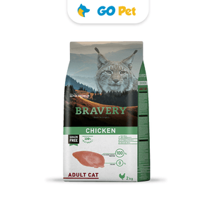 Bravery Chicken Adult Cat - Gato Adulto Pollo 2 kg