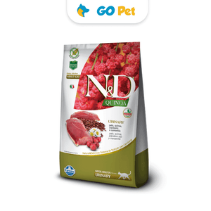 N&D Feline Quinoa Prevention Urinary Pato e Cranberries - Quinua Prevención Urinaria Pato y Arándano 1.5 Kg