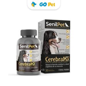 Drag Pharma Senilpet Cerebral 20 - 30 Comprimidos