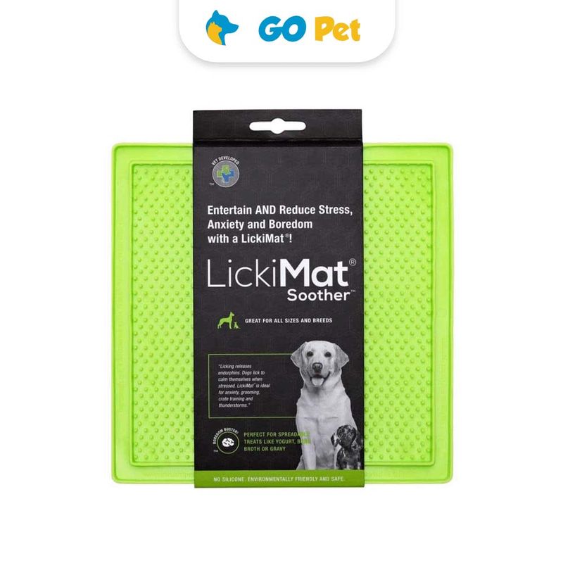 Lickimat-Soother-Green-Dog---Perro-Verde-1