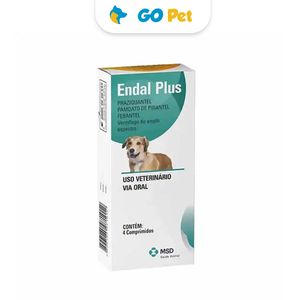 Endal Plus Antiparasitario - Caja X 4 comprimidos