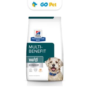 Hills PD Canine w/d Dry 1.5 kg - Digestive, Weight, Glucose Management - Manejo de Glucosa, Digestivo y Peso