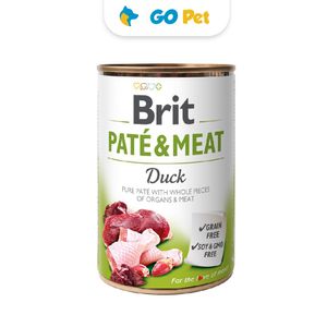 Brit Pate & Meat Duck 400 gr - Pato