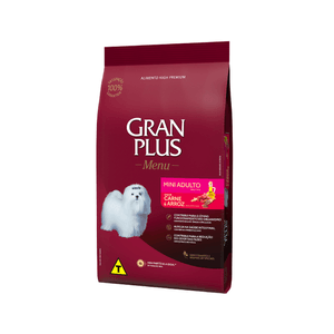 Gran Plus Perro Adulto Mini Carne & Arroz 3 Kg