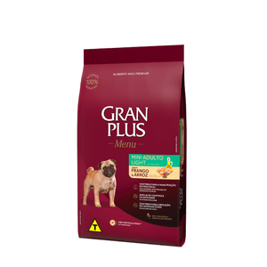 Gran Plus Perro Adulto Mini Light Pollo & Arroz 3 Kg