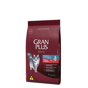 Gran Plus Gato Adulto Castrado Carne & Arroz 3 Kg