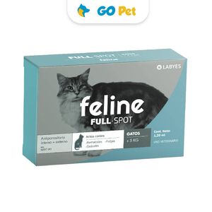 Feline Full Spot Pipeta para Gato más de 5 Kg - Antipulgas y antiparasitario