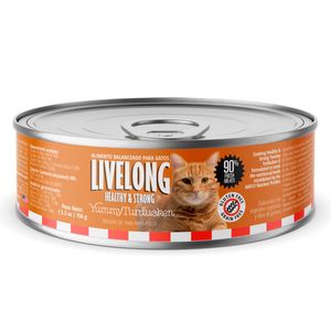 Livelong Paté para Gatos - Delicias de Aves 156 Gr