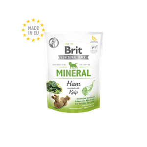 Brit Care Dog Functional Snack Mineral Ham For Puppies 150 Gr