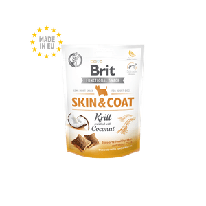 Brit Care Dog Functional Snack Skin & Coat Krill 150 Gr