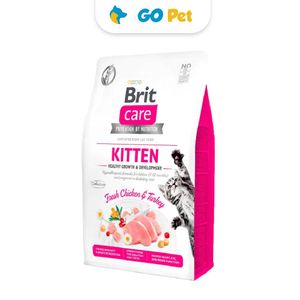 Brit Care Cat Kitten Healthy Growth & Development 7 kg - Gatitos - Pollo & Pavo