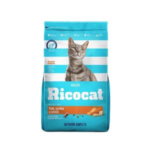 Ricocat Adulto Pollo, Sardina y Salmón 15 Kg