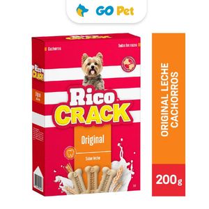 Ricocrack Cachorro Original con Leche Cj. 200 g