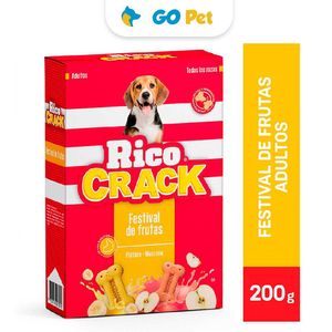 Ricocrack Adulto Festival de Frutas Cj. 200 g